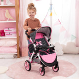 Bayer Dolls' Twin Star Pram with Bag