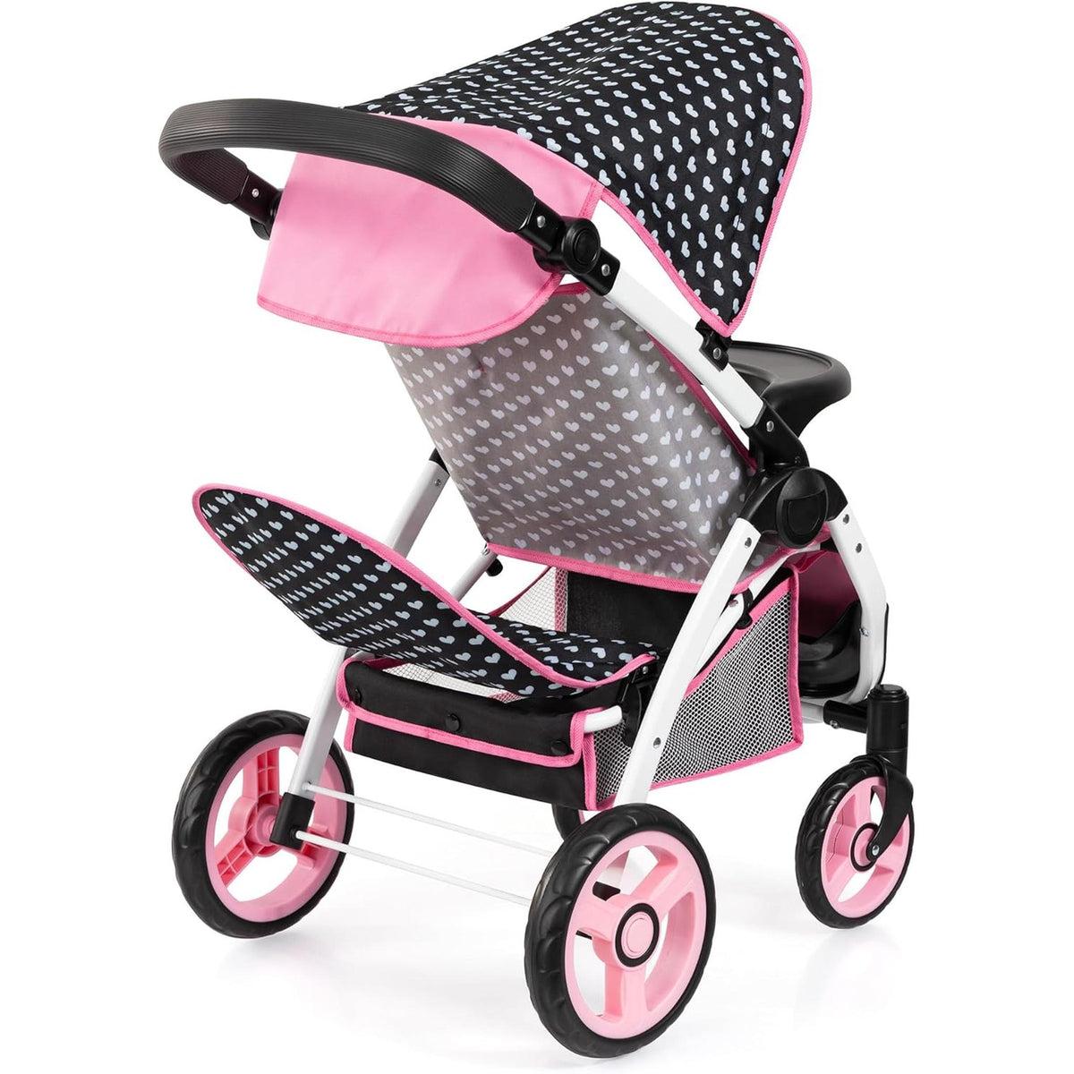 Bayer Dolls' Twin Star Pram with Bag