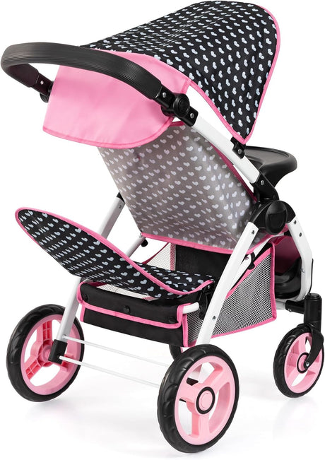 Bayer Dolls' Twin Star Pram with Bag