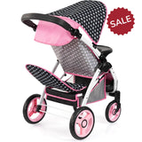Bayer Dolls' Twin Star Pram with Bag