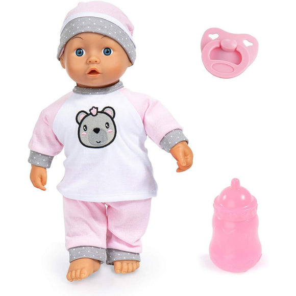 Bayer Interactive Doll Kiss Baby with Sounds & Accessories