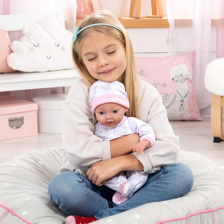 Bayer Reborn Baby Doll 38cm - Elephant Onesie