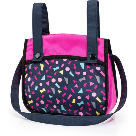 Bayer Xeo Combi Doll's Pram with Bag - Pink/Navy