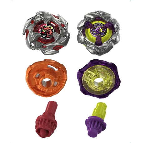 Beyblade X Dual Pack: Pearl Tiger 3-85WB & Coil Orochi 6-60LF