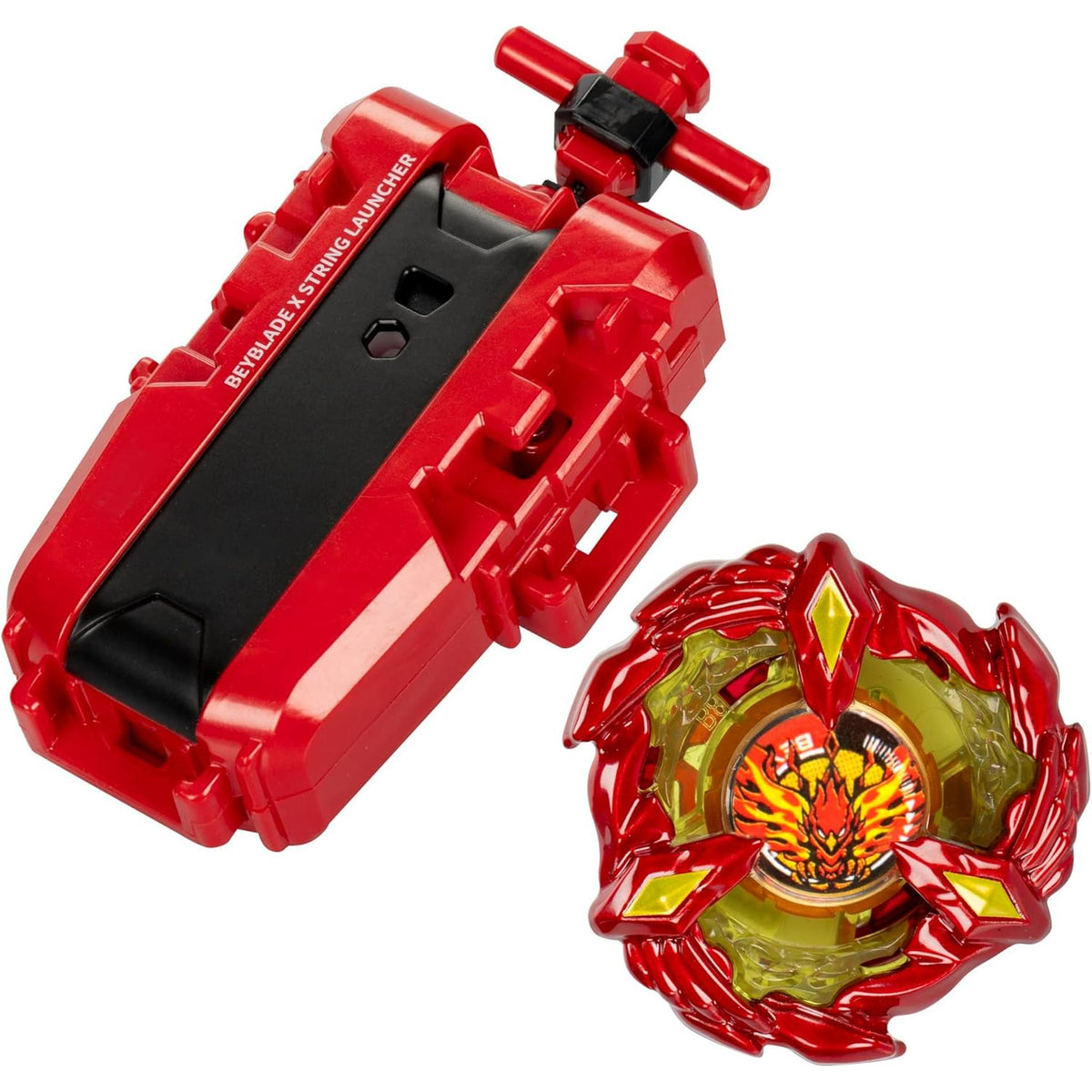 Beyblade X Soar Phoenix 9-60GF Deluxe String Launcher Set