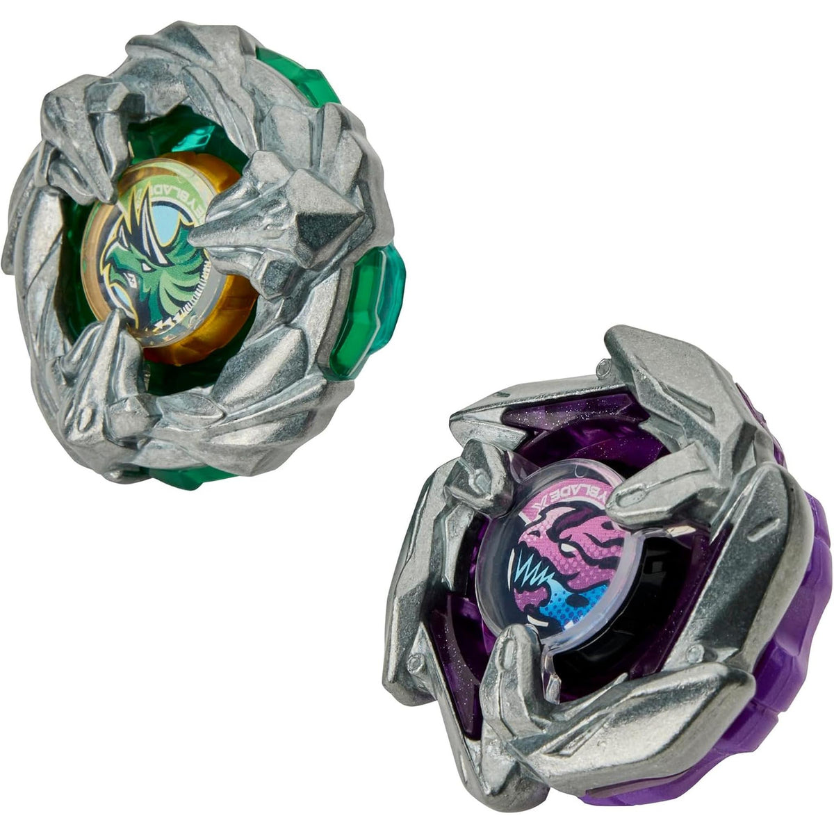 Beyblade x Dual Pack: Brace Triceratops M-85BS & Dagger Dran 7-55K