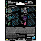 Beyblade x Dual Pack: Brace Triceratops M-85BS & Dagger Dran 7-55K