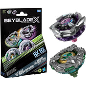 Beyblade x Dual Pack: Brace Triceratops M-85BS & Dagger Dran 7-55K