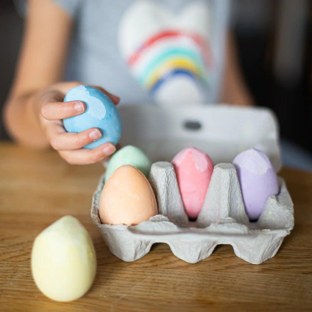 Bigjigs Box of Chalk Eggs
