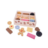 Bigjigs Box of Wooden Biscuits