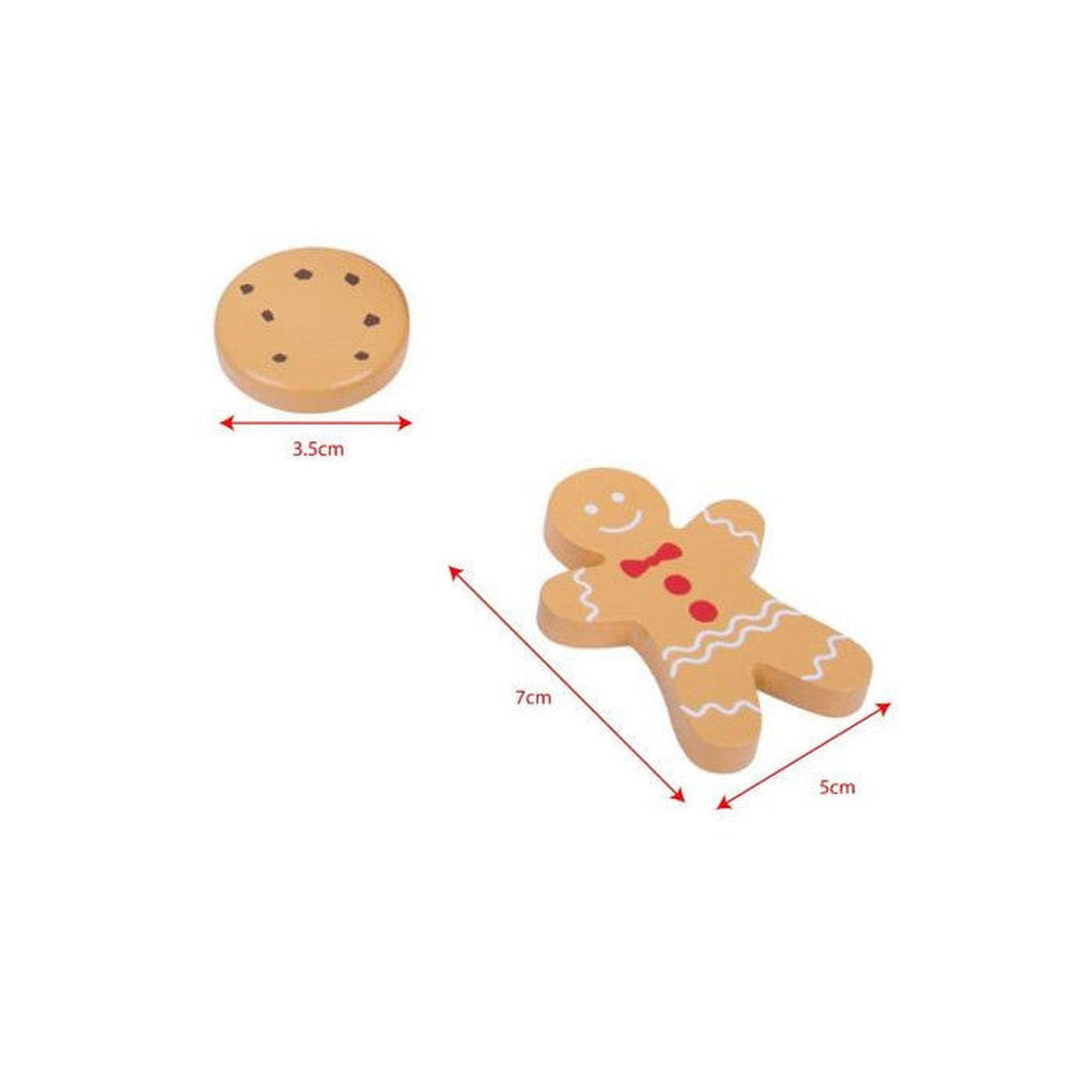Bigjigs Box of Wooden Biscuits