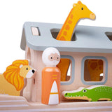 Bigjigs Noah's Ark Wooden Playset FSC 100%