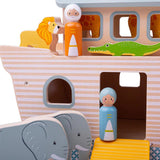 Bigjigs Noah's Ark Wooden Playset FSC 100%