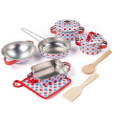 Bigjigs Spotted Kitchenware set