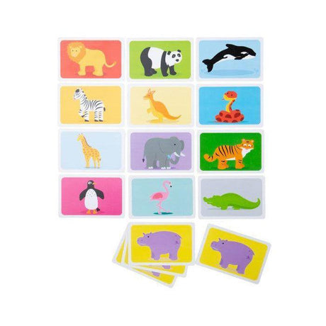 Bigjigs Wild Animals Snap Card Game