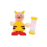 Bigjigs Wooden Animal Tooth Brush Timer, Assorted