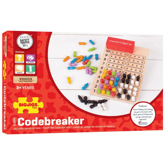 Bigjigs Wooden Codebreaker Game