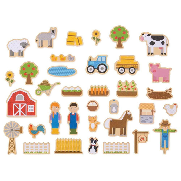 Bigjigs Wooden Farm Magnets