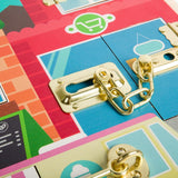 Bigjigs Wooden Latches & Catches Board