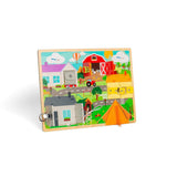 Bigjigs Wooden Life Skills Board