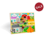Bigjigs Wooden Life Skills Board