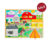Bigjigs Wooden Life Skills Board