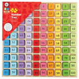 Bigjigs Wooden Number Tray