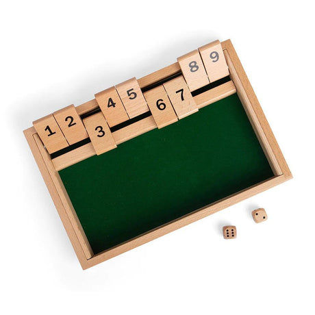 Bigjigs Wooden Shut the Box Game