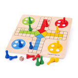 Bigjigs Wooden Traditional Ludo