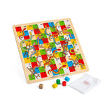 Bigjigs Wooden Traditional Snakes & Ladders