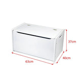 Wooden White Toy Chest