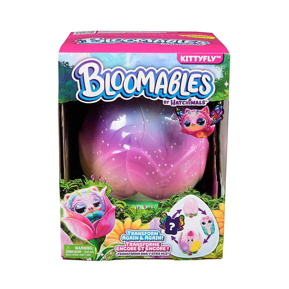 Bloomables by Hatchimals Kittyfly Surprise Interactive Plush, Assorted