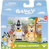Bluey 2-Figure Pack: Animal Costumes