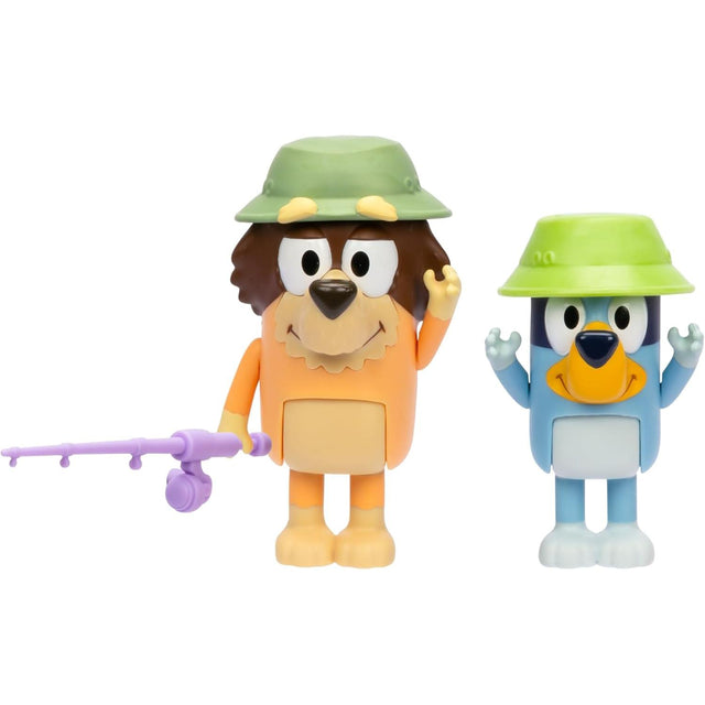 Bluey 2-Figure Pack: Fishing with Grandad