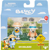 Bluey 2-Figure Pack: On Holiday