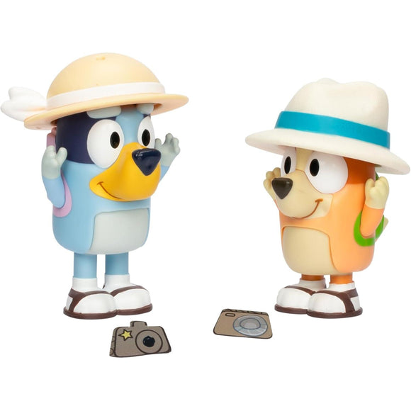 Bluey 2-Figure Pack: On Holiday