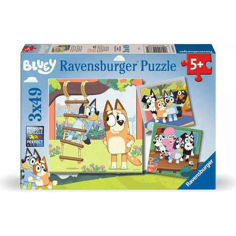 Bluey 3x49-piece Puzzles