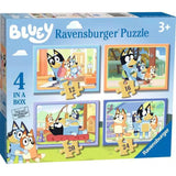 Bluey 4-in-a-Box Puzzles