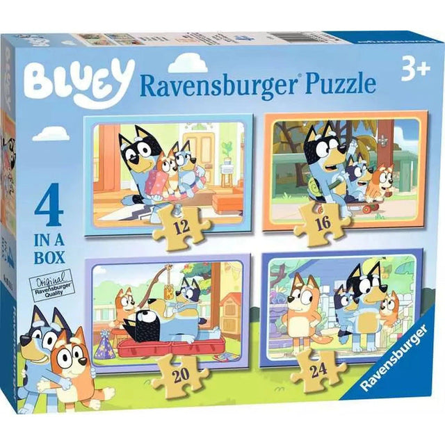 Bluey 4-in-a-Box Puzzles