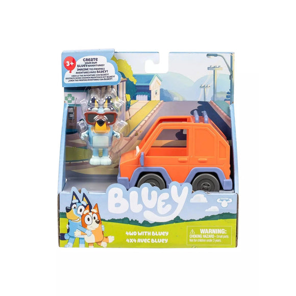 Bluey Basic 4WD Vehicle with Bluey
