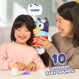 Bluey - Cuddle & Care Baby Bluey Interactive Plush