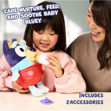 Bluey - Cuddle & Care Baby Bluey Interactive Plush