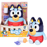 Bluey - Cuddle & Care Baby Bluey Interactive Plush