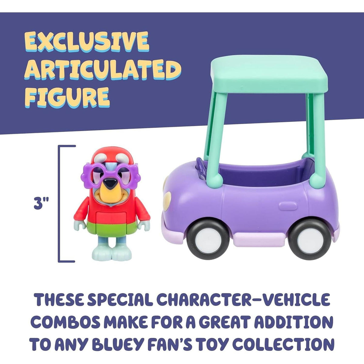 Bluey Granny Vehicle with Janet