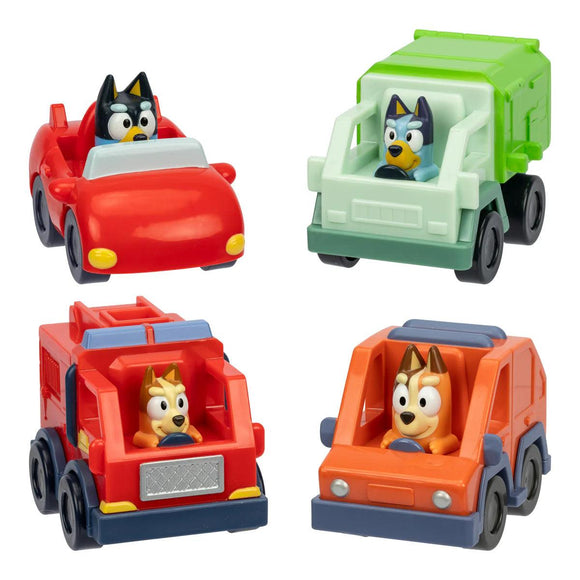 Bluey Mini Racers, Assorted