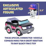 Bluey Pizza Girls Vehicle with Muffin