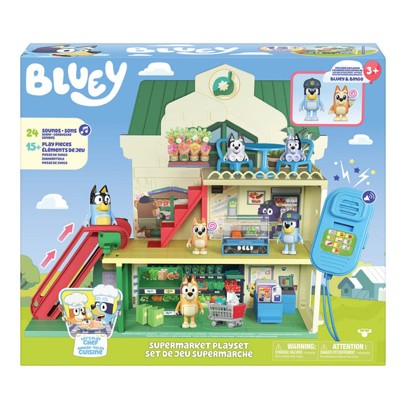Bluey Supermarket Playset