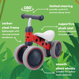 Boldcube Baby Balance Bike - Ladybird