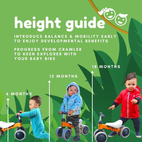 Boldcube Baby Balance Bike - Ladybird