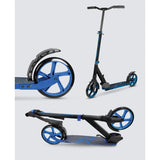 Boldcube Big 2 Wheel Scooter Deep Blue